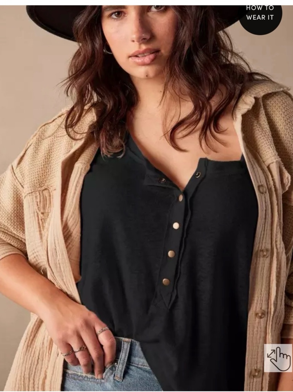 Festi Relaxed Linen Henley